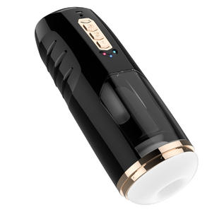 Jouet sexuel automatique pour homme, avec fonction de pompage <span class=keywords><strong>vocal</strong></span> télescopique, 10 modes de vibration, équipement d'entraînement, machine de masturbation - Product Image 1