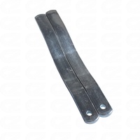 Pièces de rechange de haute qualité pour porte de conteneur maritime, norme ISO, poignée plate en acier de type pressé pour barre de verrouillage de conteneur de marchandises