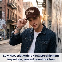 Casquette de baseball OEM ODM avec logo personnalisé, broderie 3D motif New York, style streetwear, faible MOQ, échantillon rapide