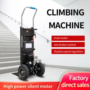 Machine d'escalade électrique pour transporter des appareils ménagers de marchandises monter et descendre des escaliers petit chariot à économie de main-d 'œuvre
