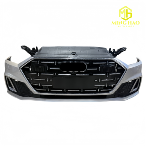 Accesorio de Carrocería Deportiva para Audi A7 C8 <span class=keywords><strong>2019</strong></span>-2024, Kit Completo de Carrocería con Rejilla, Ventilador de Radiador y Alerón Delantero - Product Image 1