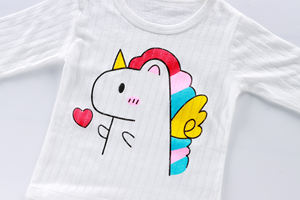 Vêtements d'été en gros pour filles, ensembles de vêtements pour enfants, vêtements pour enfants à la mode, ensembles à motifs de dessins animés - Product Image 4