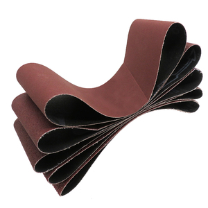 Vente flash <span class=keywords><strong>Bande</strong></span> abrasive 457*76mm <span class=keywords><strong>Bande</strong></span> abrasive en oxyde d'aluminium Bandes <span class=keywords><strong>de</strong></span> ponçage portables pour le travail du bois et le travail des métaux - Product Image 5