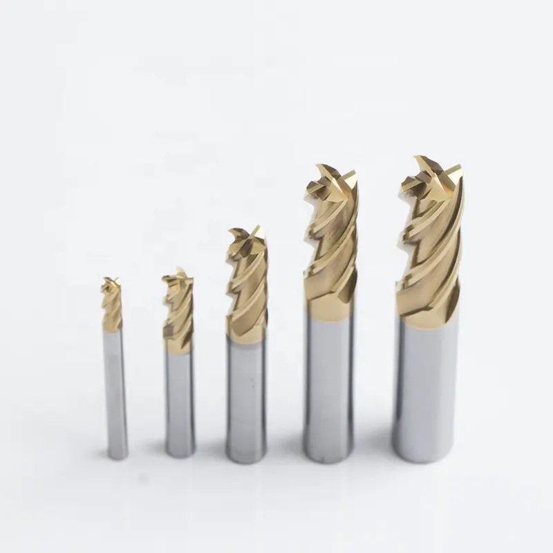 4 flutes End Mills 58HRC insert HG-MAX flat endmill carbide end mill cnc milling cutter tool holders Lathe tool from China