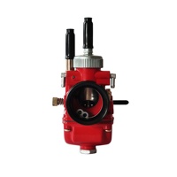Carburateur de Moto PHBG Rouge 17 19 21 avec Prise d'Air YAMAHA PIAGGIO Dellorto MBK Booster 2 Temps 50-100cc Moteur Européen