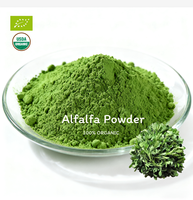 Poudre d'alfalfa déshydratée moulue, fournisseur professionnel, soutien aux références de formulation pour les équipes de R&D alimentaire