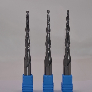 Fraise à queue conique personnalisable à 2 dents en carbure haute précision pour routeurs CNC - Product Image 5