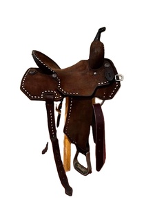 100% Genuine Leather Western Saddle of Wooden or Fiber Glass <b>Tree</b> <b>Light</b> Weight for Safe Horse Riding Available at Wholesa - Product Image 2