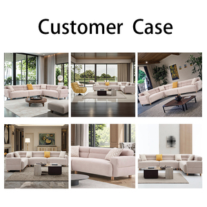 Di lusso modulare divano componibile bianco fantasia <span class=keywords><strong>Loveseat</strong></span> Design unico per le nuove coppie di nozze tessuto spugna da massaggio per soggiorno - Product Image 4