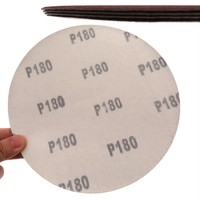 Papier abrasif PMS 125 mm 5 pouces avec support en tissu doux, fabricant de disques abrasifs pour le polissage du métal, du bois, du verre et des voitures
