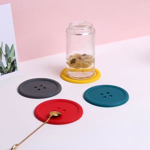 Perfect Soft Coaster Fits Any Size Drinking Glasses Round <b>Silicone</b> Coasters for Drinks - Product Image 2