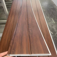 Décoration intérieure, panneaux de plafond en PVC 3D carrés avec grille de plafond pour hôtels et hôpitaux