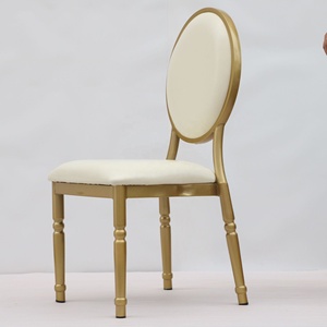 Silla de cuero para salón de hotel de alta gama - Product Image 4