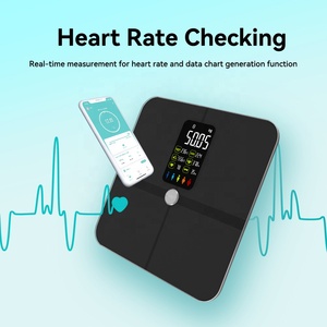 5-180kg/11lb-396lb Las mejores básculas inteligentes en salud inteligente y Fitness Bluetooth Báscula <span class=keywords><strong>de</strong></span> grasa <span class=keywords><strong>corporal</strong></span> Básculas <span class=keywords><strong>de</strong></span> índice <span class=keywords><strong>de</strong></span> <span class=keywords><strong>masa</strong></span> <span class=keywords><strong>corporal</strong></span> - Product Image 2