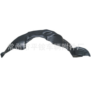 แผ่นบังโคลนในรถยนต์โตโยต้า โคโรลล่า ปี 1998-2000 ด้านหน้า พลาสติกสีดำ อะไหล่ทดแทน Ty66207 - Product Image 4