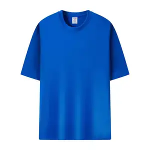 personalize tshirt own brand print on demand dropshipping 100% cotton boxy vendors for tshirt embossed t-shirt