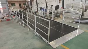 Modular portátil al aire libre actividad <span class=keywords><strong>de</strong></span> aluminio escenario deportes entretenimiento podio sala <span class=keywords><strong>de</strong></span> conciertos iglesia, pista <span class=keywords><strong>de</strong></span> bodas - Product Image 4