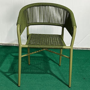 Nordic Milk tea shop <span class=keywords><strong>Cafe</strong></span> balcón al aire libre B & B mesas y sillas de ratán de aleación de aluminio - Product Image 3