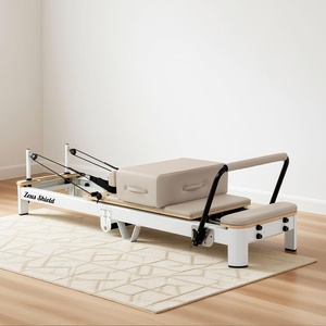 Máquina <span class=keywords><strong>de</strong></span> Pilates Reformer Profesional <span class=keywords><strong>de</strong></span> Aluminio para Ejercicio en Casa, Gimnasio, Yoga y Fortalecimiento del Core, Directo <span class=keywords><strong>de</strong></span> Fábrica, OEM, Duradera - Product Image 1