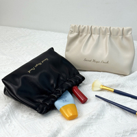 Petite pochette en cuir portable personnalisée mini sac à monnaie étanche sac à bijoux fermé automatique pochette à éclats d'obus
