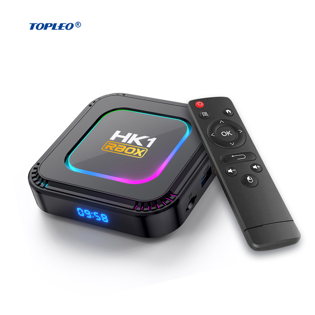 Topleo TV Box HK1 K8 RK3528 8K 4GB WiFi BT 5.0 Media Player Smart Set Top Box Android 13 Tv Box