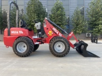 China HUAYA Fabrik Automatischer H180 Hochwertiger Kleiner Radlader mit EPA/Euro5/Anbaugeräten