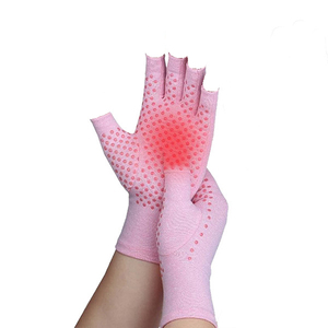 Gants de compression thérapeutiques sans doigts en cuivre pour l'arthrite - Product Image 4