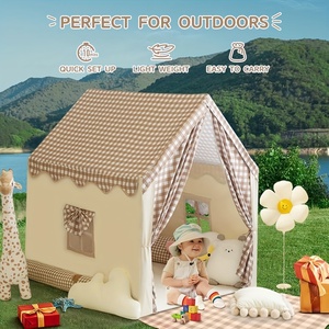 Tente de jeu pour enfants, tente de jeu intérieure pour enfants, jouets pour garçons et filles, petite maison, château de jeu extérieur pour tout-petits, château pour filles - Product Image 4