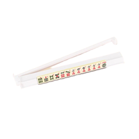Supports de Mahjong Américains Portables Modernes en PS Multicolores Personnalisés avec Poussoirs – Ensemble de 4 Pièces pour Jeux de Divertissement 4 Joueurs