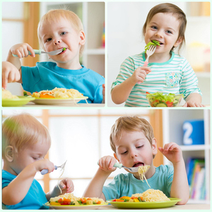 Juego de 3 piezas de cubiertos de acero inoxidable para niños, cuchara, tenedor y caja, utensilios portátiles para alimentación de bebés, cucharas para bebés, juego de vajilla para bebés - Product Image 5