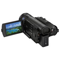 Caméscope 4K HDR Sony Handycam FDR-AX700 2024 avec MicroSD, zoom optique 40x, projection et MP3 - Noir