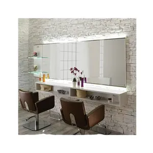 wholesale salon mirror Wall full mirror hotel bathroom led full length mirror with light