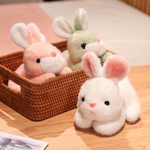 تخصيص رقيق الأرنب أفخم وسادة لينة القطن النسيج محشوة لعبة الحيوان عينة خدمة سريعة الاطفال هدية لديكور المنزل - Product Image 3