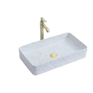 High Cost Performance Hot Bathroom Matte Art Table Basin Bathroom Ceramic Counter Wash Basin Toilet Wash Basin