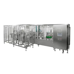 Iv Fluids Manufacturing Machines Auto Film Feeding Printing Bag Making IV Fluids / IV Solution/ IV Infusion Filling Washing And Sealing Machine