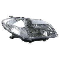 Phare de voiture H4, faisceau haut et bas, semi-assemblé, coque de phare avant 81170-0D180 81130-0D180 pour Toyota Vios Yaris Berline 06-07