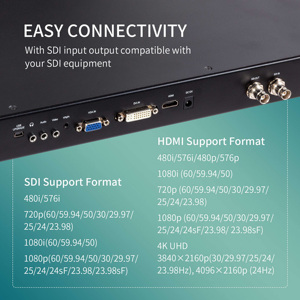 Seetec SC173-HSD-56 17.3 <span class=keywords><strong>inch</strong></span> Full HD 1920x1080 1ru Pull-out Rack mount Màn hình phát sóng màn hình <span class=keywords><strong>LCD</strong></span> - Product Image 4