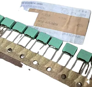 เยอรมัน ERO สีเขียวมอร์ทัล 1818 ซีรี่ส์ 0.33UF 63V 334J ตัวเก็บประจุเสียงไข้ทองแดง - Product Image 1