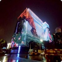 Luz Puntual Lineal LED XQD, RGBW a Todo Color, 24V, 6000K, Luz Diurna, IP68, PVC, 5 Años de Garantía, CRI90, Ángulo de Haz de 150°, para Pared Exterior