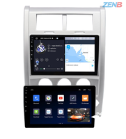 Lecteur MP5 Android Bluetooth 10 pouces tout-en-un pour Jeep Liberty 08-12, navigation automobile