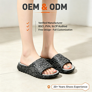 Women's EVA Athletic Slides Pool Eco Friendly Non-slip Quick Dry Lightweight Soft Wholesale OEM Custom Logo Manufacturer - Product Image 1