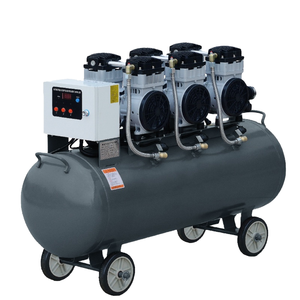 Compresseur d'air silencieux sans huile de haute qualité GYEP XW15003-160L en acier, grande capacité, AC 110V, pour l'entretien automobile - Product Image 1