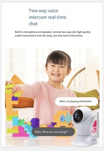 Caméra Wi-Fi AVstart 2,4 GHz, caméra pour chien/chat/animaux de compagnie, 1080P HD, sécurité domestique, caméra réseau CCTV, application <span class=keywords><strong>IPC360</strong></span>, domicile - Product Image 6