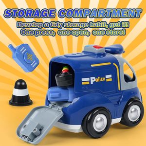 ของเล่นเสริมพัฒนาการเด็กเล็ก EPT รถตำรวจการ์ตูนบังคับวิทยุ มีไฟ เสียง เพลง ของขวัญวันเกิดสำหรับเด็กผู้ชาย - Product Image 4