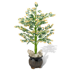 Árbol <span class=keywords><strong>de</strong></span> Cristal <span class=keywords><strong>de</strong></span> Piedra <span class=keywords><strong>de</strong></span> <span class=keywords><strong>Jade</strong></span> Aventurina Citrino Natural al por Mayor, Ramas Verdes Artificiales, <span class=keywords><strong>Plantas</strong></span> Artificiales para Decoración del Hogar y Fiestas - Product Image 2