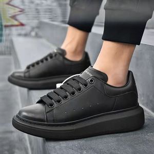 <span class=keywords><strong>Nuevos</strong></span> Zapatos de Diseñador para Hombre, Tenis Negros de Moda, Zapatos Casuales para Caminar, Estilo Clásico, Zapatos Blancos - Product Image 2