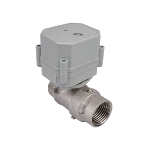 COVNA Vente de liquidation B2B Réduction tarifaire 2 voies 12V DC 2PC Mini vanne à bille motorisée automatique en laiton - Product Image 2
