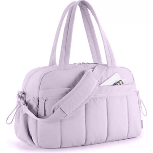 Bolsa de Gimnasio para Mujer, Bolsa de Viaje con Compartimento Impermeable, Bolsa de Viaje Ligera para Fin de Semana - Product Image 6