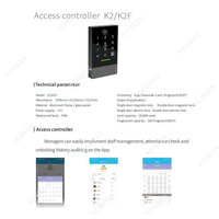 Système de contrôle d'accès intelligent TTLOCK App, contrôle d'accès par code QR, clavier sans clé