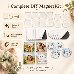 Wholesale Transparent Customizable Lightweight Surface Magnetic Acrylic DIY for Handmade Projects Creative Design - Product Image 4